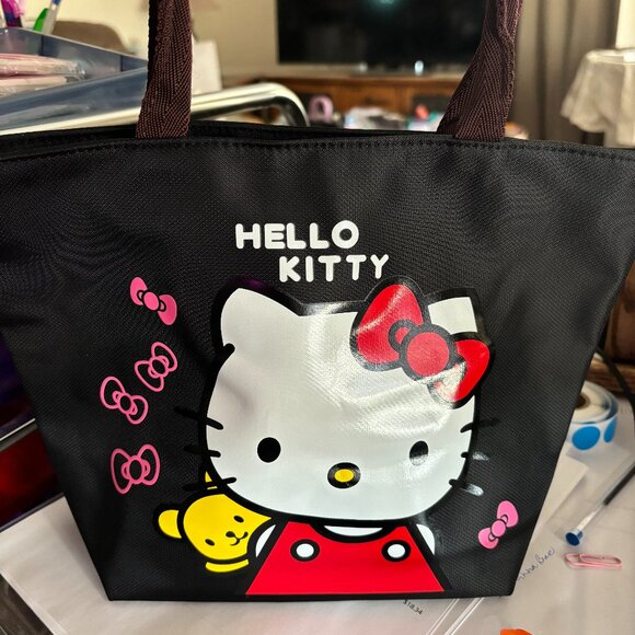 Hello Kitty Handbags - Hello Kitty Small Black Tote Bag